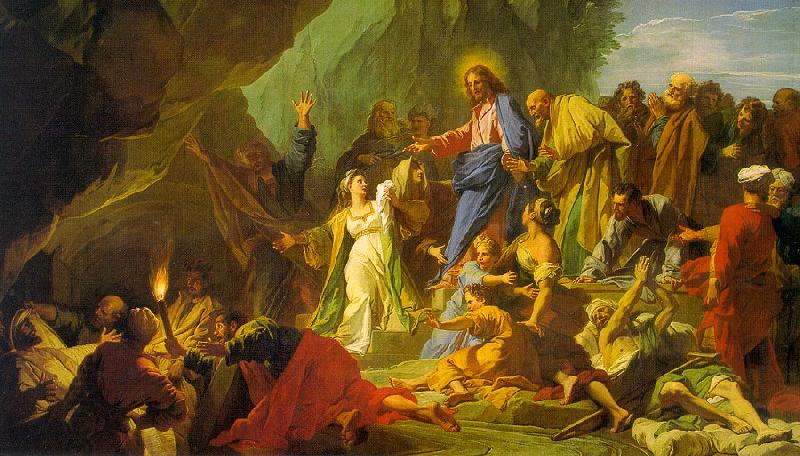 Jean-Baptiste Jouvenet The Resurrection of Lazarus oil painting picture